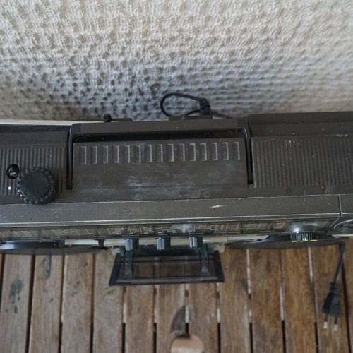 Sharp GF 6565-E portable radio cassette player used