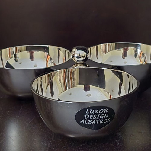 Silver-plated nut bowl like new