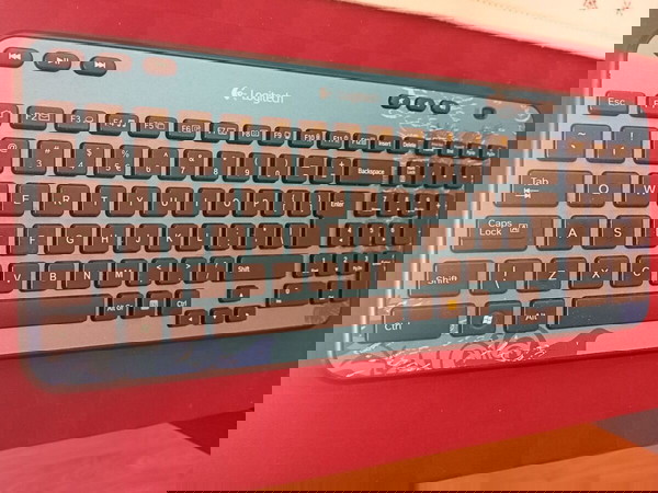 Wireless Keyboard K360 LOGITECH 920-003094 (5099206027671) QWERTY US & GR Layout
