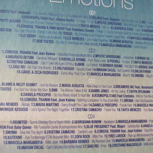Cool Emotions collection 4CD like new, pop