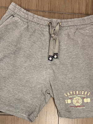Michel Angelo men's gray bermuda shorts 3XL slim fit