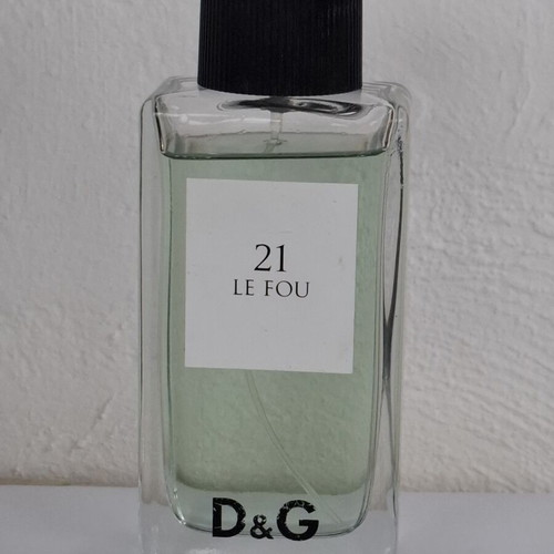 Dolce & Gabbana 21 Le Fou Pour Homme Eau de Toilette spray 100 ml like new