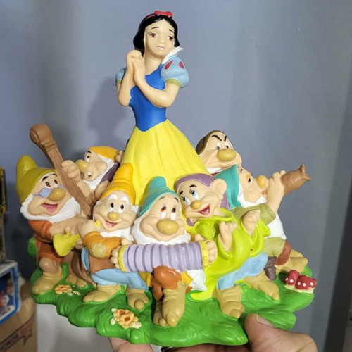 Snow White coin bank figure by Bullyland, missing cover