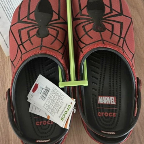 Crocs Spider-Man clogs, red