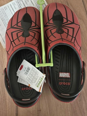 Crocs Spider-Man clogs, red