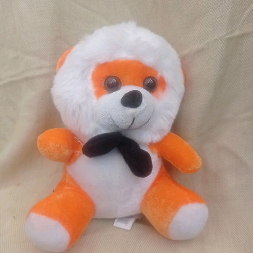 Stuffed lion cub 15cm, washed