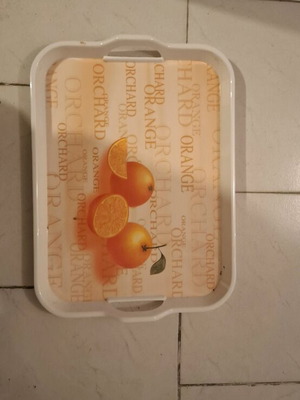 Serving tray used