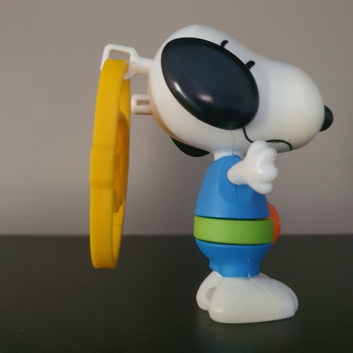 Snoopy Basketball Player figure used, 2018 McDonald's collectible