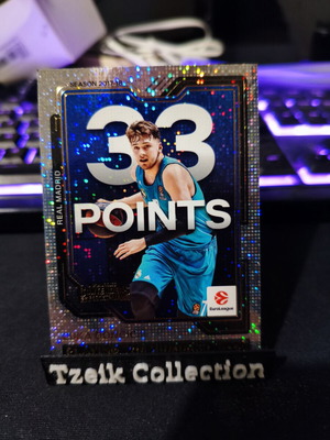 Panini Contenders Euroleague Luka Doncic 33 Points Game card like new