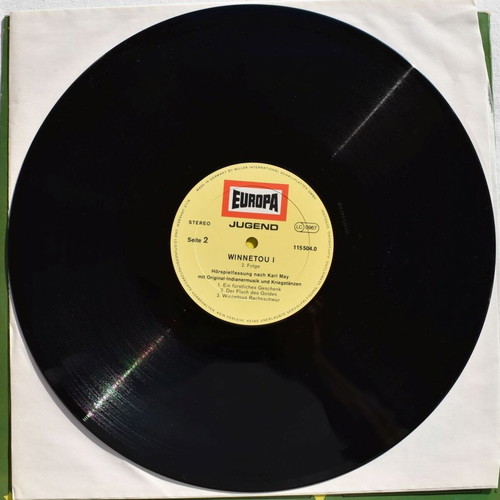 Winnetou 1 Episode 2/3 LP used, German
