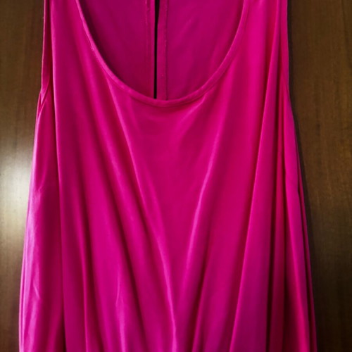 Pink one-piece shorts like new with belt size M