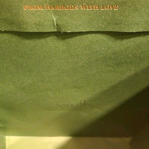 Harrods bag like new