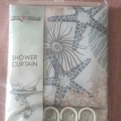 Bathroom curtain new