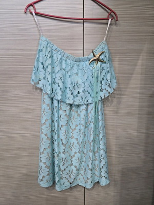 Be You dress turquoise like new, size L