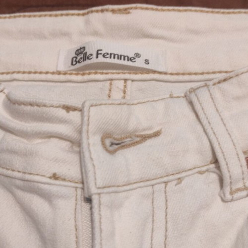 Belle Femme white jeans small like new