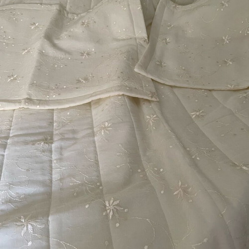 Beauty Home double quilt bridal set 230×250 ecru new