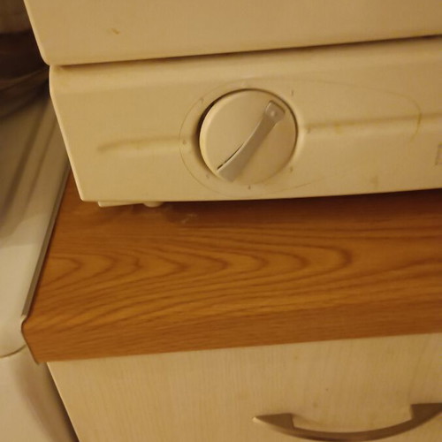 Carad countertop dishwasher used, functional with loose button