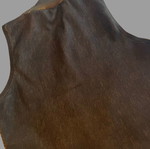 Zara top, brown and gold, size L