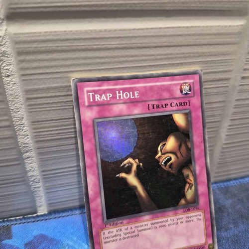 Yu-Gi-Oh! Trap Hole LOB-E046 1st Edition - 13,00 - Vendora.cy Yu-Gi-Oh! Trap Hole LOB-E046 1st Edition - 13,00 - Vendora.cy
