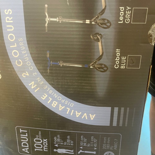 Globber One NL 205-180 Blue Scooter new for 18+ years
