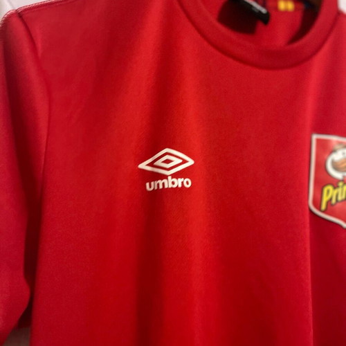 Umbro x Pringles Red Sports T-Shirt Size S/M like new