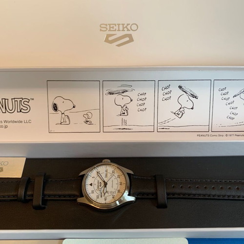 Seiko 5 Sports x Peanuts Snoopy 'Parachute' Limited Edition SRPK27K1F New