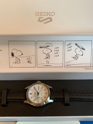 Seiko 5 Sports x Peanuts Snoopy 'Parachute' Limited Edition SRPK27K1F New