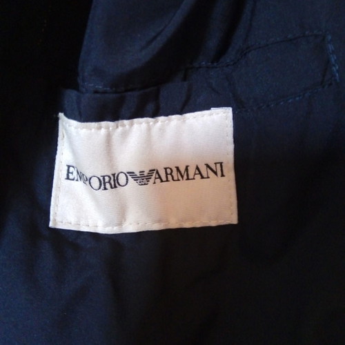 Emporio Armani jacket new, beige with blue details