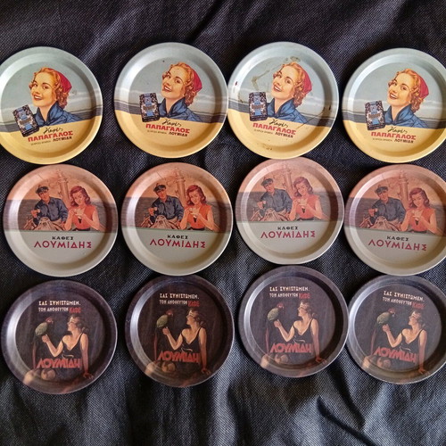 Loumidis Coasters set of 12 like new