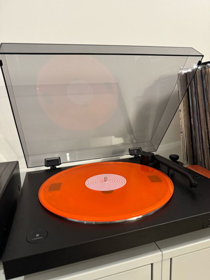 Acrylic Slipmat 12” neon πορτοκαλί 3mm σαν καινούργιο για πικάπ