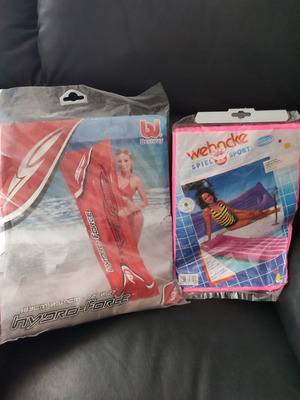 Beach mattresses new, set of 2 pieces