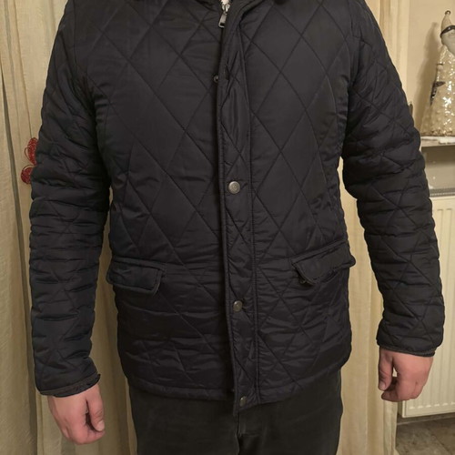 Luciano Faketti men's jacket blue like new XL XXL