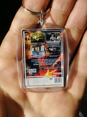 Tekken 5 PS2 keychain new, acrylic
