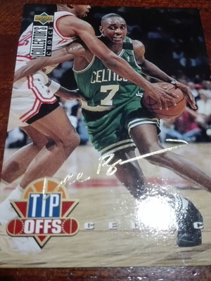 Κάρτα Upper Deck Dee Brown NBA 1994 σαν καινούργιο με χρυσή υπογραφή