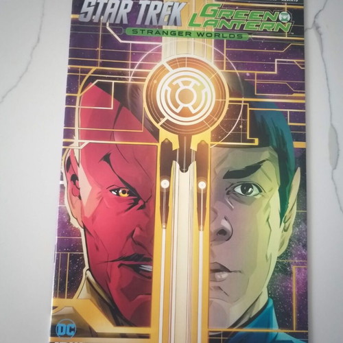 Star Trek & Green Lantern Comic Issue 5 like new, English