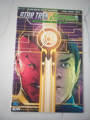Star Trek & Green Lantern Comic Issue 5 like new, English