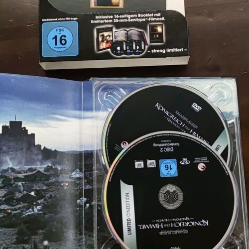 Kingdom of Heaven BluRay Lenticular Digibook Filmcell new