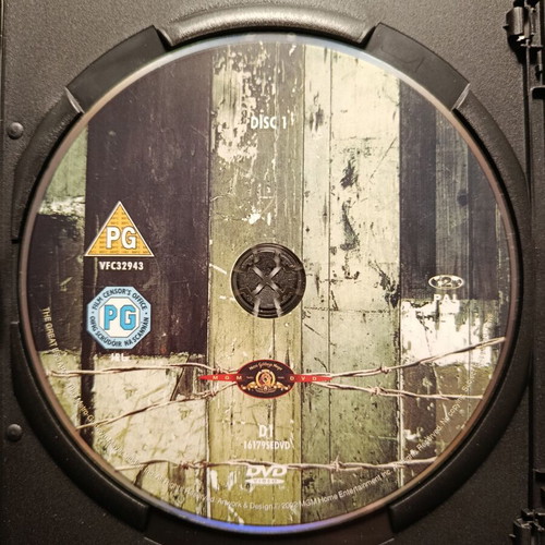 The Great Escape DVD like new with Greek subtitles