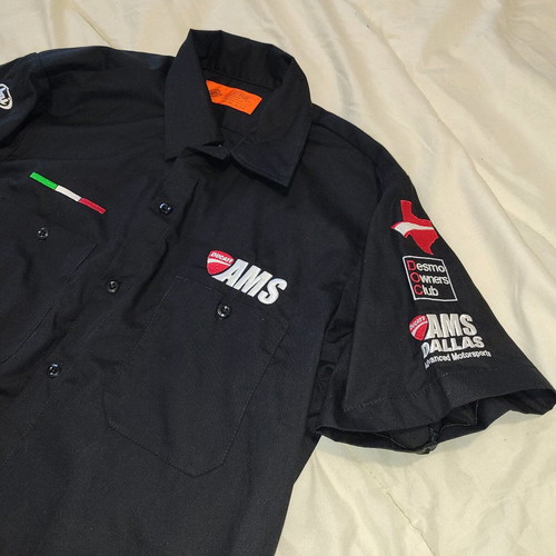 Dickies Ducati Dallas Large shirt used, black
