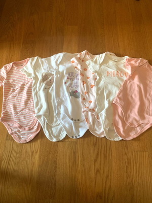 Ζιπουνάκια 6 μηνών σαν καινούργια, πακέτο 6 τεμαχίων