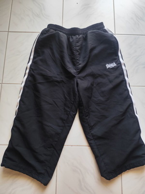 Lonsdale Original 3/4 Bermuda shorts like new, black and white, size M