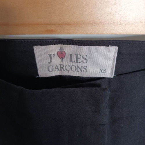 Cotton pants black J'aime Les Garcons like new, size XS