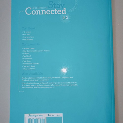 Stay Connected B2 Test Book like new