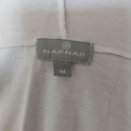 Cotton cardigan Naf Naf like new, white, size M