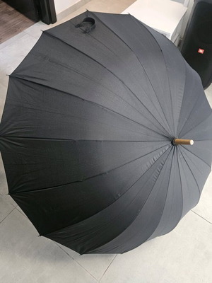 Umbrella new, black, wind-resistant and durable