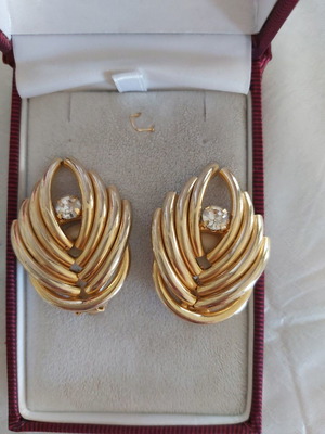 Antique earrings used