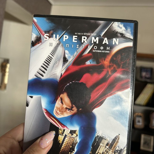 Superman Returns DVD movie, sci-fi with subtitles