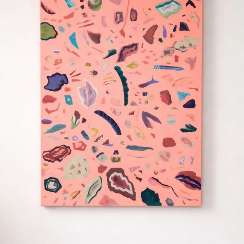 Original neon painting 100x150 XXL like new