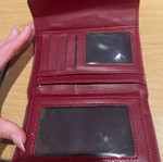 Verde red wallet like new