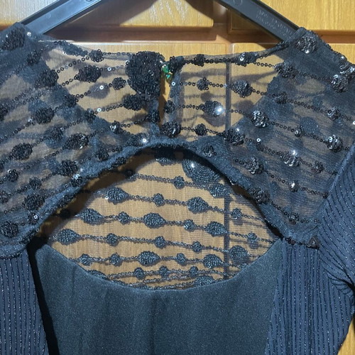 Nidodileda dress new, size S-M, black and silver